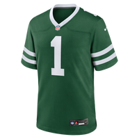 New York Jets Nike Legacy Green #1 Dad Game Jersey