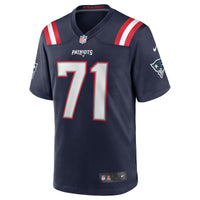 New England Patriots Mike Onwenu Nike Navy Team Game Jersey