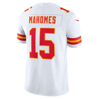Kansas City Chiefs Patrick Mahomes Nike White Vapor F.U.S.E. Stitched Limited Jersey