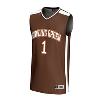 #1 Bowling Green St. Falcons GameDay Greats Lightweight Basketball Fashion Jersey - Brown