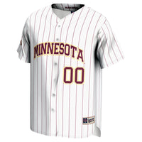 Minnesota Golden Gophers GameDay Greats NIL Pick-A-Player Lightweight Baseball Jersey - White