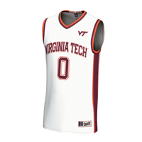 #0Virginia Tech Hokies GameDay Greats Lightweight Collegiate Basketball Fashion Jersey - White