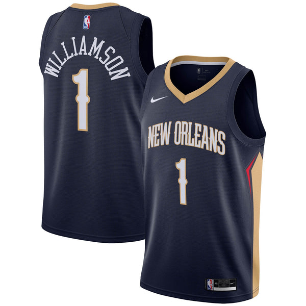 New Orleans Pelicans Nike Icon Swingman Jersey - Zion Williamson -